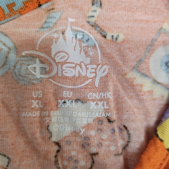 Disney Orange Halloween High Low Tee - Picture 5 of 7